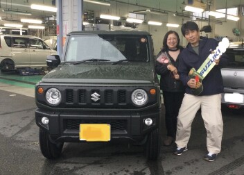 待望のジムニーご納車